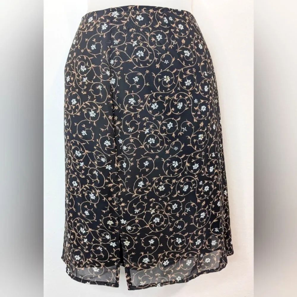VTG Express Whimsigoth Dark Academia 90s Feminine Preppy Moody Witchy Skirt 5/6